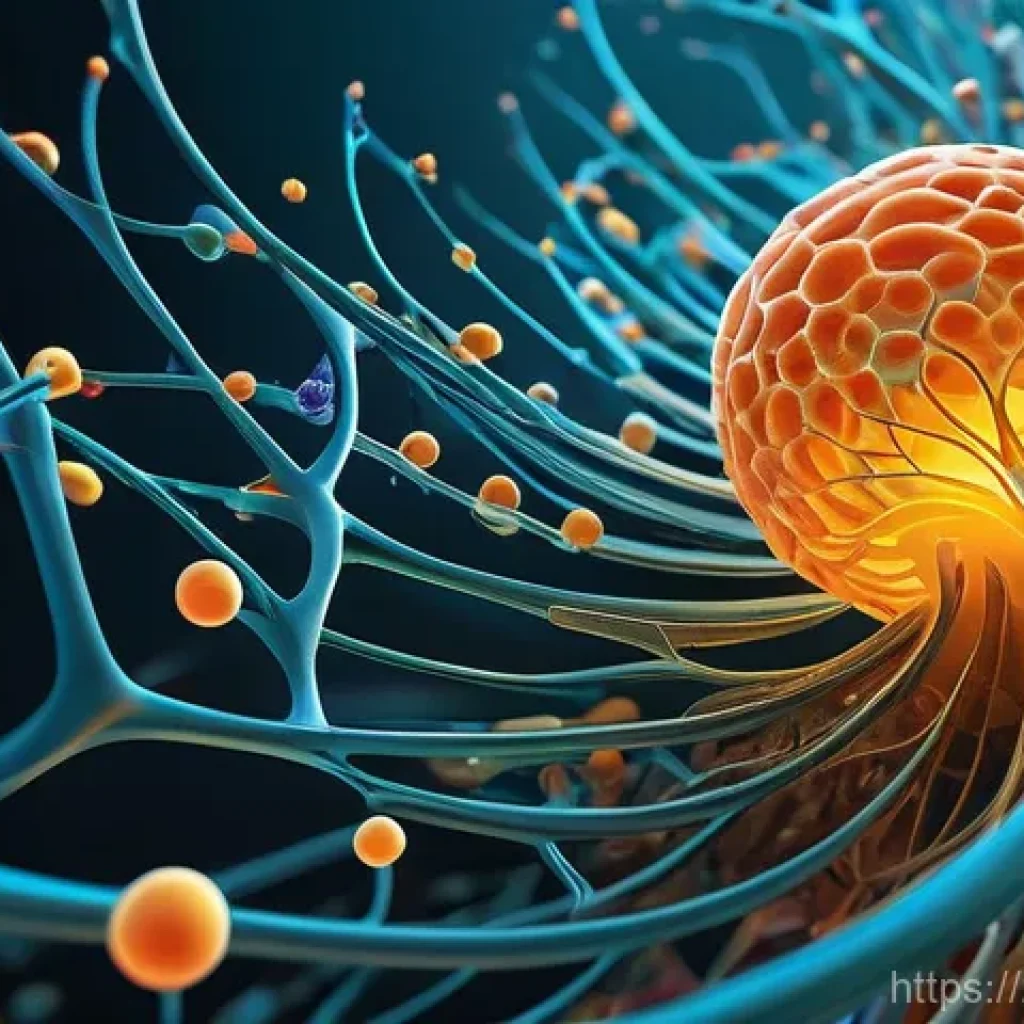 비타민과 유전자 발현 - **Prompt: The Microscopic Symphony of Vitamins and Genes**
A captivating, highly detailed macro...
