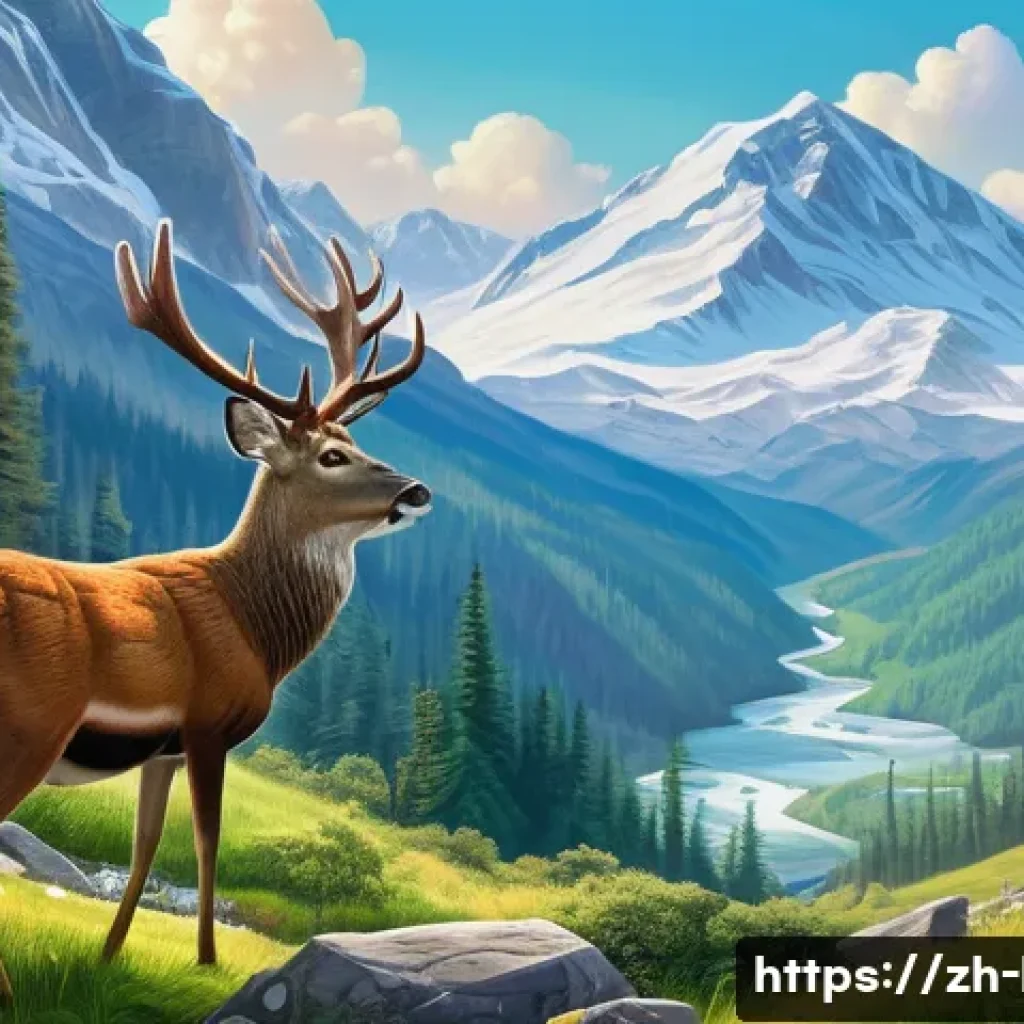 기후 변화와 생태계 - A detailed scene of a mountainous ecosystem undergoing change due to climate warming: various bird s...